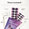 image:imageHeyhae Semi Cured Gel Nail Strips  Hey Born to ShineHey  Born to Shine