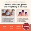 image:imageHeyhae Semi Cured Gel Nail Strips  Hey Born to ShineHey  Born to Shine