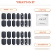 image:imageHeyhae Semi Cured Gel Nail Strips  Hey Born to ShineHey  Dove me Crazy