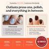image:imageHeyhae Semi Cured Gel Nail Strips  Hey Born to ShineHey  Espresso Yourself