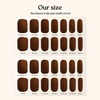image:imageHeyhae Semi Cured Gel Nail Strips  Hey Born to ShineHey  Espresso Yourself