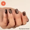 image:imageHeyhae Semi Cured Gel Nail Strips  Hey Born to ShineHey  Espresso Yourself