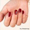 image:imageHeyhae Semi Cured Gel Nail Strips  Hey Born to ShineHey  Midnight Rouge