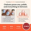 image:imageHeyhae Semi Cured Gel Nail Strips  Hey Born to ShineHey  On My Milky Way
