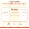 image:imageHeyhae Semi Cured Gel Nail Strips  Hey Born to ShineHey  Shell Yeah