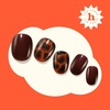 image:imageHeyhae Semi Cured Gel Nail Strips  Hey Born to ShineHey  Shell Yeah