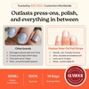 image:imageHeyhae Semi Cured Gel Nail Strips  Hey Born to ShineHey  That Pearl Glow
