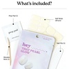 image:imageHeyhae Semi Cured Gel Nail Strips  Hey Born to ShineHey  That Pearl Glow