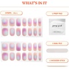 image:imageHeyhae Semi Cured Gel Nail Strips  Hey Born to ShineHey  Vibe Check
