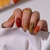 image:imageHeyhae Semi Cured Gel Nail Strips  Hey Love BlossomHey  Autumn Haze