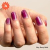 image:imageHeyhae Semi Cured Gel Nail Strips  Hey Love BlossomHey  Berry Bold