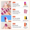 image:imageHeyhae Semi Cured Gel Nail Strips  Hey Love BlossomHey  Boo Who