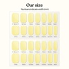 image:imageHeyhae Semi Cured Gel Nail Strips  Hey Love BlossomHey  Butter Me Up