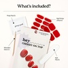 image:imageHeyhae Semi Cured Gel Nail Strips  Hey Love BlossomHey  Cherry on Top