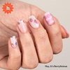 image:imageHeyhae Semi Cured Gel Nail Strips  Hey Love BlossomHey  Its Berrylicious