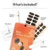 image:imageHeyhae Semi Cured Gel Nail Strips  Hey Love BlossomHey  Spooky Bloom