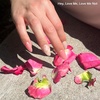 image:imageHeyhae Semi Cured Gel Nail Strips  Hey Love Me Love Me Not