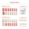 image:imageHeyhae Semi Cured Gel Nail Strips  Hey Love Me Love Me Not