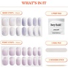 image:imageHeyhae Semi Cured Gel Nail Strips  Hey Youre My StarHey  7 Am Tomorrow
