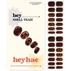 image:imageHeyhae Semi Cured Gel Nail Strips  Hey Born to ShineHey  Shell Yeah