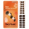 image:imageHeyhae Semi Cured Gel Nail Strips  Hey Love BlossomHey  Spooky Bloom