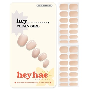 image:imageHeyhae Semi Cured Gel Nail Strips  Hey Daisy DaysHey  Clean Girl