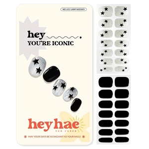 image:imageHeyhae Semi Cured Gel Nail Strips  Hey Daisy DaysHey  Youre Iconic