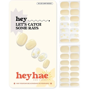 image:imageHeyhae Semi Cured Gel Nail Strips  Hey Youre My StarHey  Lets Catch Some Rays