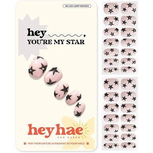 image:imageHeyhae Semi Cured Gel Nail Strips  Hey Youre My StarHey  Youre My Star